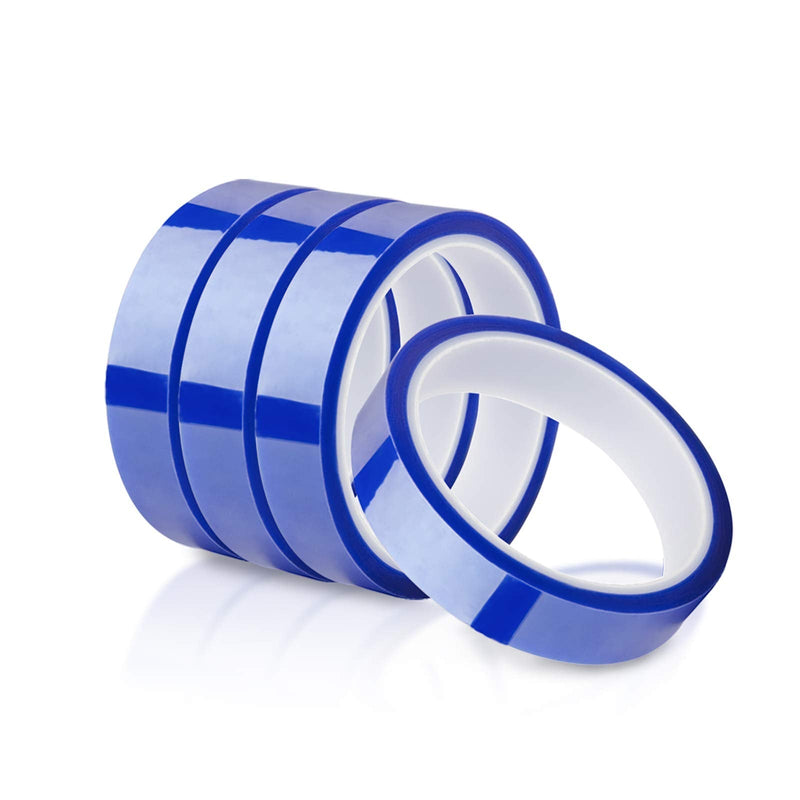 PYD Life 4 Rolls 0.8 Inch x 108 Ft Sublimation Blanks Thermal Tape,Heat Tape,High Temp Tape,Up to 250℃(480℉) for Tumbler Sublimation Print,Heat Transfer Tape,Heat Vinyl Press Tape - NewNest Australia