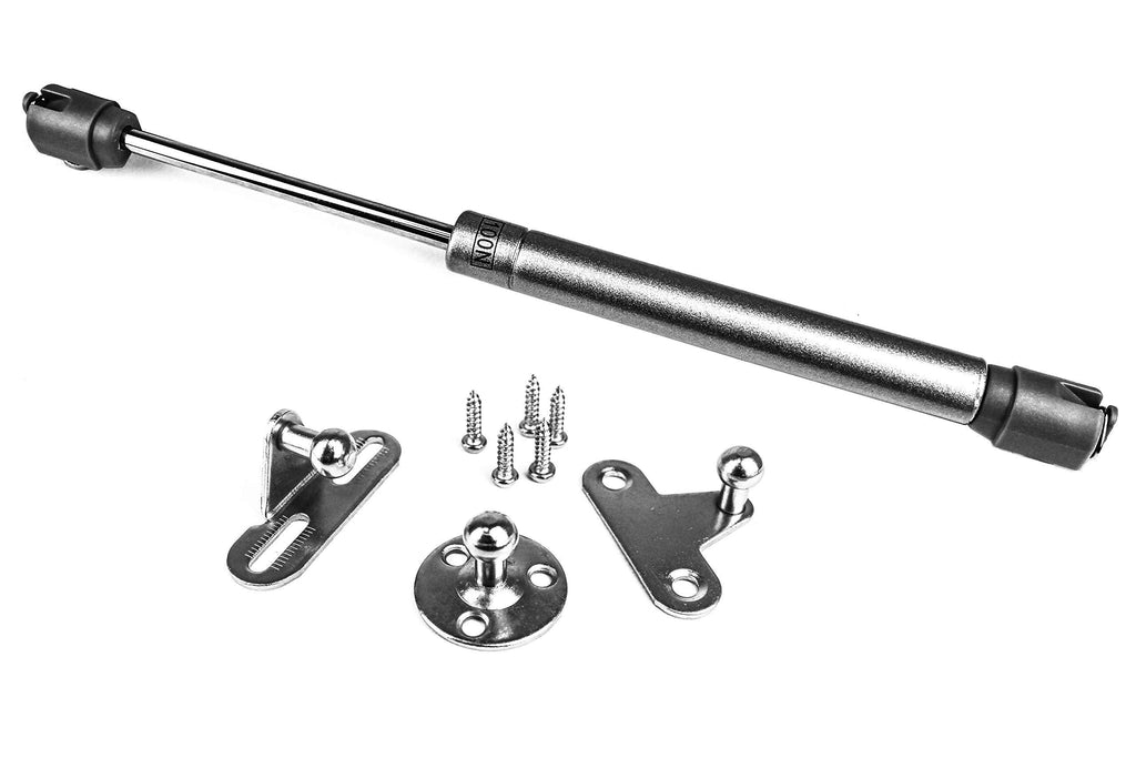 Berta (1 Pieces) 100N/22LB Hydraulic Soft Open Gas Springs, Gas Strut for Cabinets, Cabinet Doors Lift Support, Gas Shocks, Lid Stay, Lid Support with Brackets and Installation Screws 1 Pack - NewNest Australia