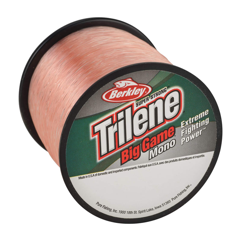 Berkley Trilene Big Game Monofilament Fishing Line Pink Coral, 20lb - 650yd - NewNest Australia