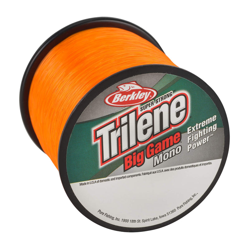 Berkley Trilene Big Game Monofilament Fishing Line, Blaze Orange, 12lb - 1175yd - NewNest Australia