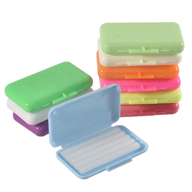KISEER 12 Pack Colorful Orthodontic Wax Dental Wax for Braces Wearer (10 Color) - NewNest Australia