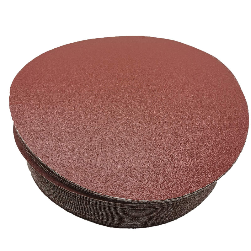ISSTAR 40 Pcs 7-Inch 120 Grit Hook and Loop Sanding Discs Sandpaper for Random Orbit Sander 120Grit - NewNest Australia
