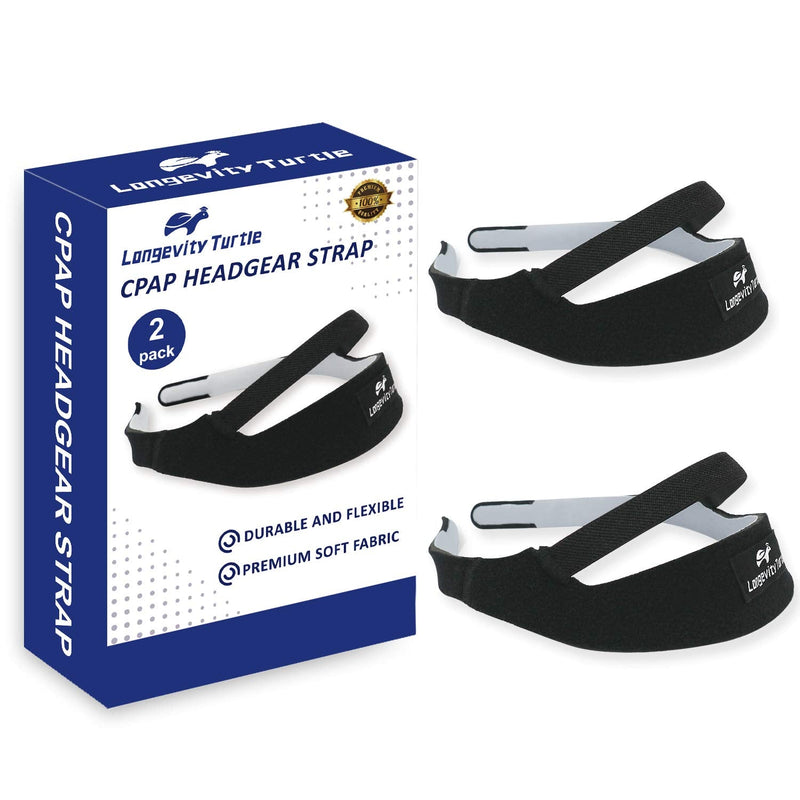 Longevity Turtle 2 Packs CPAP Headgear Replacement Compatible with Dreamwear Nasal Mask Strap, Durable & Soft CPAP Headgear Straps - NewNest Australia