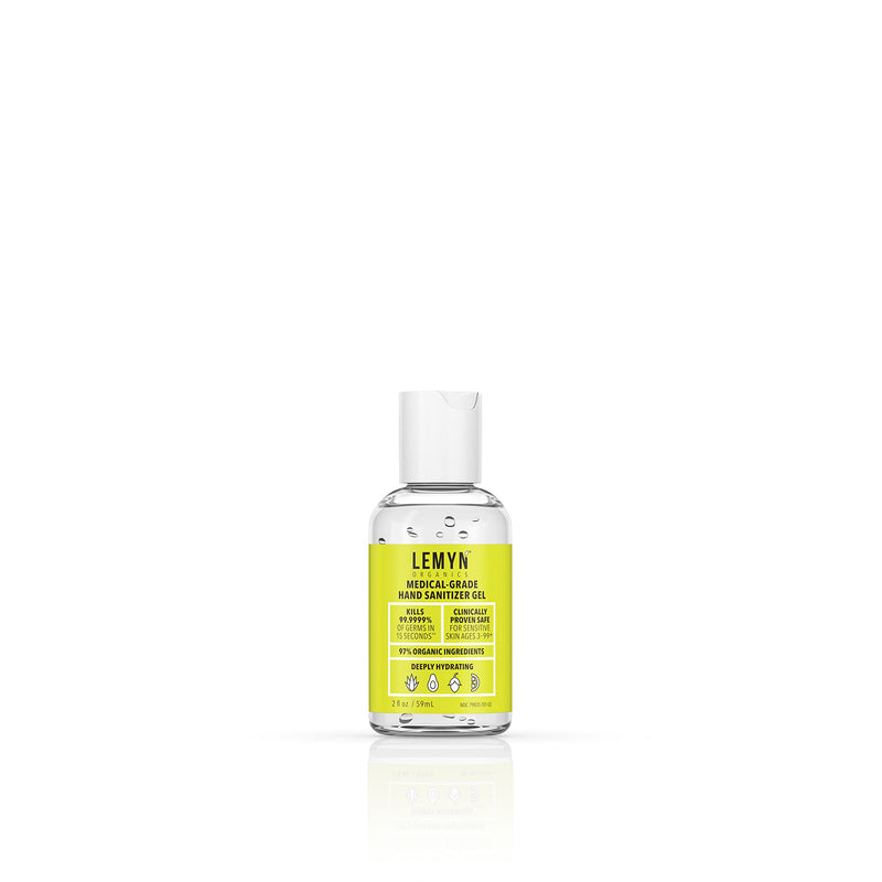 Lemyn Organics Medical Grade Hand Sanitizer Gel - 97% ORGANIC - 2 FL.OZ. - NewNest Australia