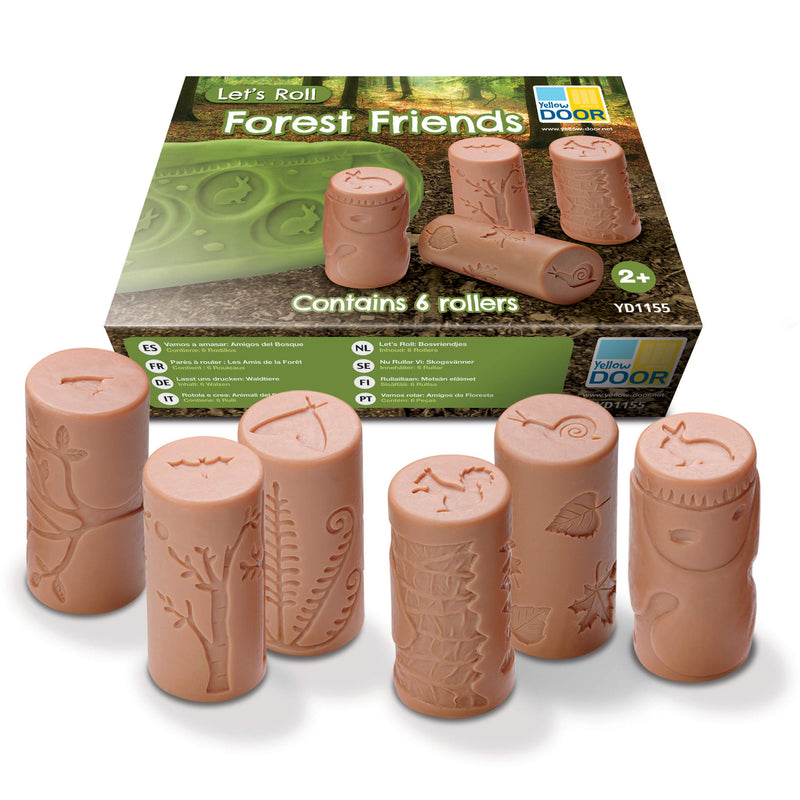 Yellow Door Let's Roll, Forest Friends Rollers, Set of 6 - NewNest Australia