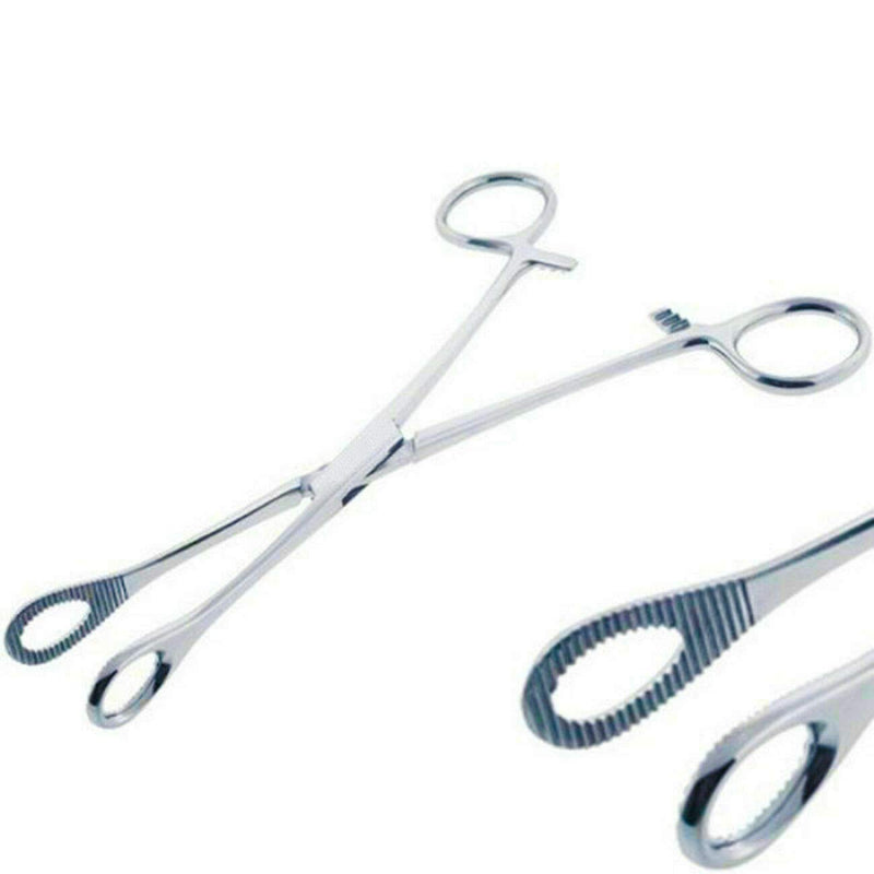 Sponge Holding Forceps 7" Serrated Body Piercing Gynecology Instruments - NewNest Australia