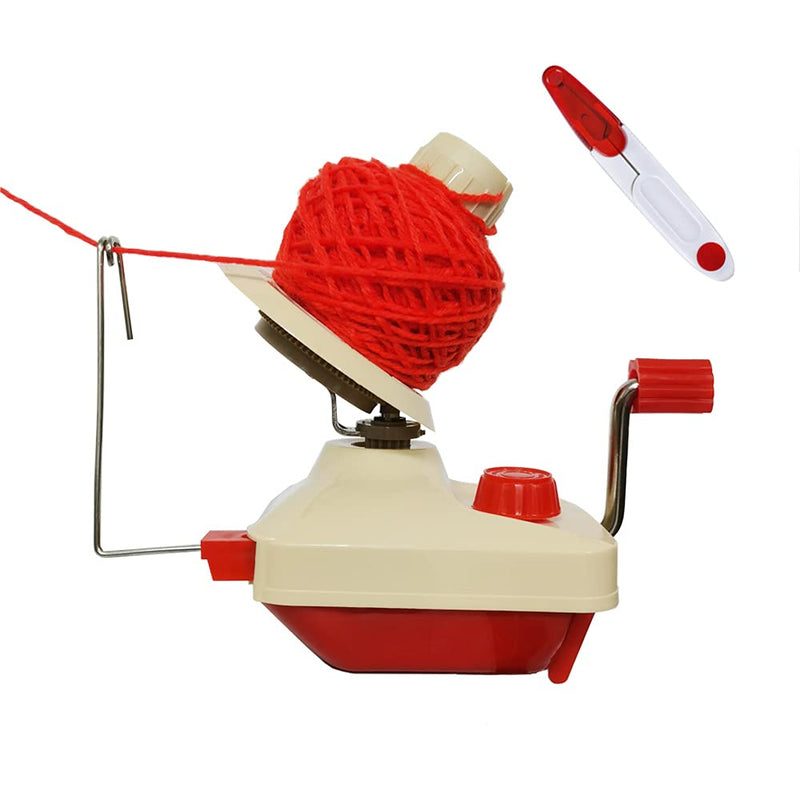 Yarn Ball Winder ,Convenient Ball Winder for Yarn,Yarn Swift and Ball Winder Combo with Easy Installation for Yarn Storage + 1 Pcs Scissors (2) - NewNest Australia