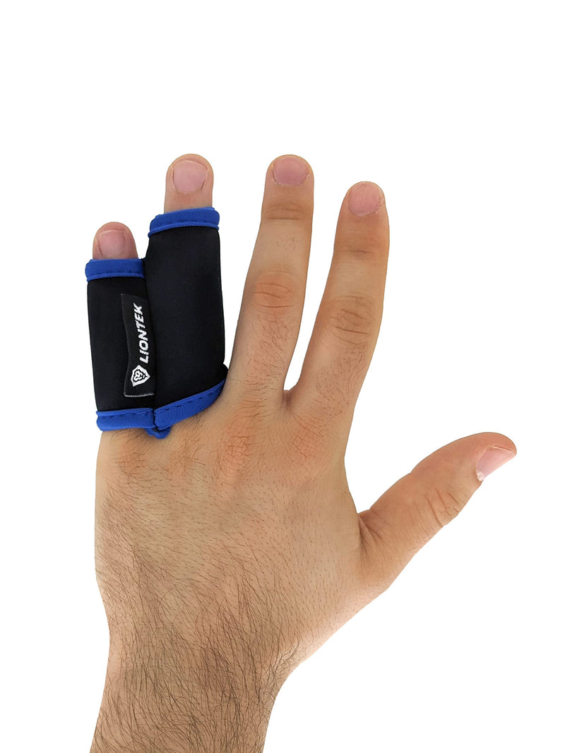 LIONTEK BJJ Outer Double Finger Sleeve Tape Replacement (Pinky-Ring/Pointer-Middle Finger) Small - NewNest Australia