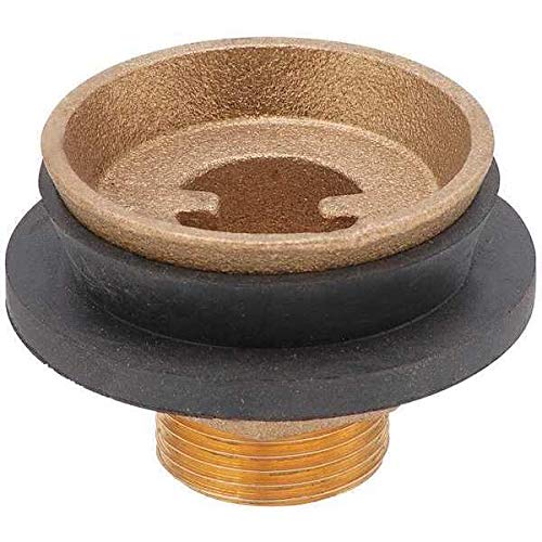 Urinal Spud, 1 1/4 x 3/4", Brass/Rubber - NewNest Australia