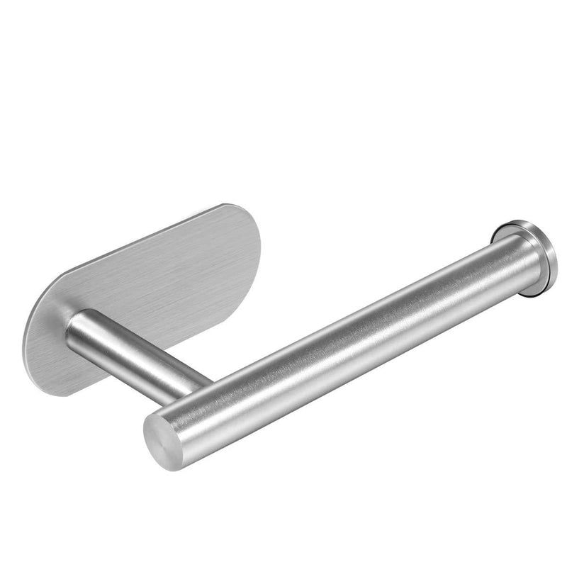 SARMERGE Toilet Paper Holder Brushed Nickel SUS304 Stainless Steel Half Open Round Wall Mounted Anti Rust for Bathroom, Washroom Wall Mount, Kitchen, Silver - NewNest Australia