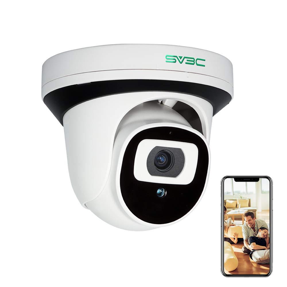 5MP POE IP Camera, SV3C Dome Surveillance Camera , Home Security Camera Outdoor Indoor with Two-Way Audio, Human Motion Detection, Night Vision, Remote View, CamHi App Control, Support SD Card 5 MP - NewNest Australia