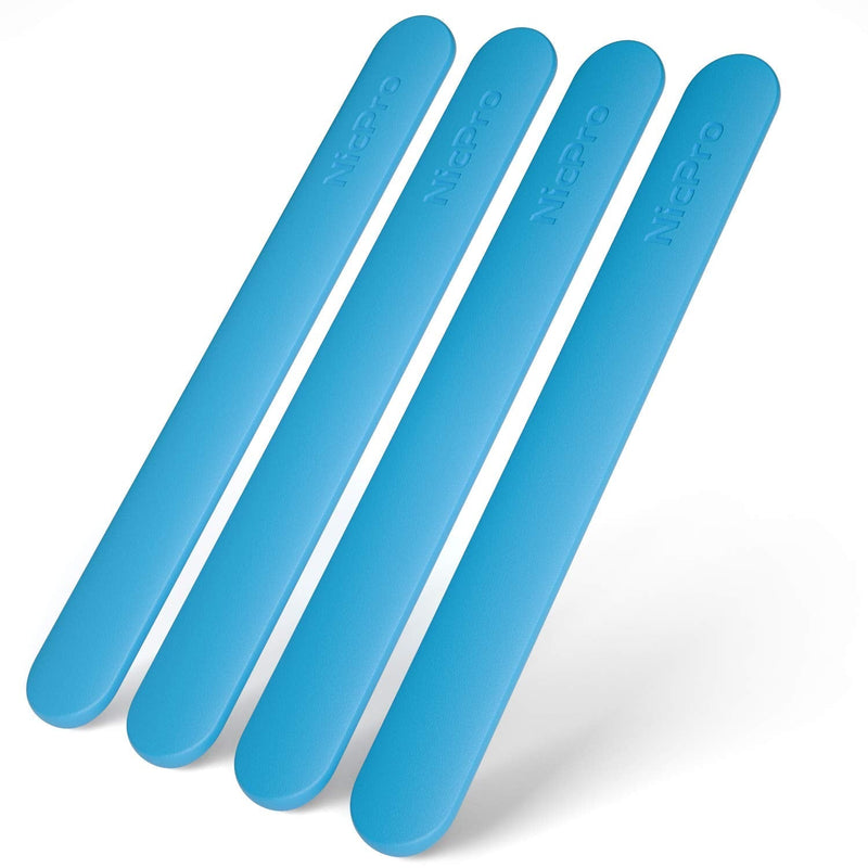 Nicpro 4PCS Silicone Stir Sticks, Reusable Silicone Popsicle Sticks Tools for Mixing Resin, Epoxy, Liquid, Paint, Making Glitter Tumblers - NewNest Australia
