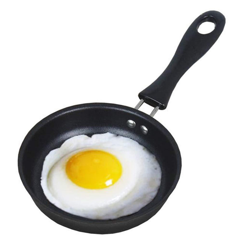 Frying Pan Small One Egg Pancake Round Mini Non Stick Fry Pan 4.7-inch mini cast iron skillet - NewNest Australia