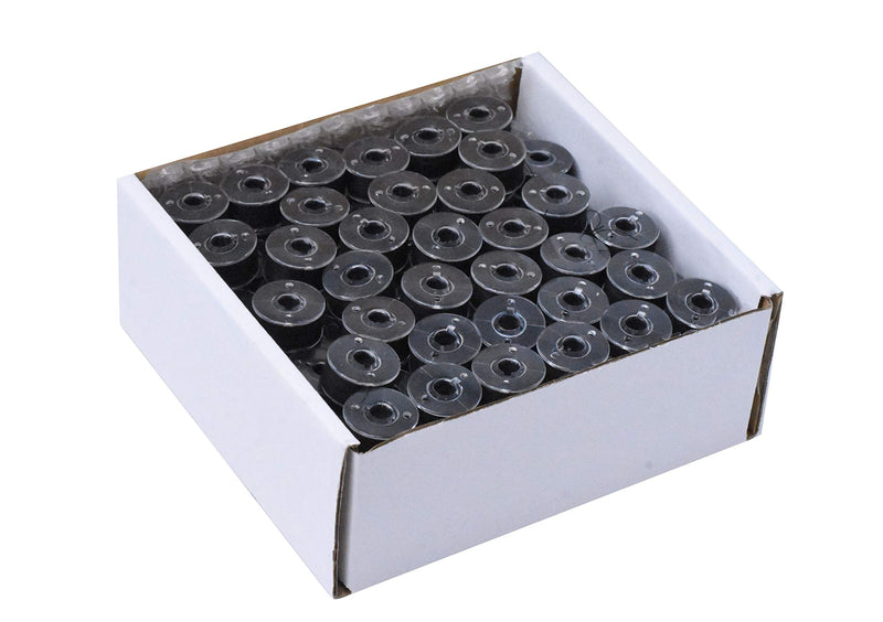Mandala Crafts Prewound Bobbin Thread – Prewound Bobbins for Embroidery Machines Singer Brother 144 PCs Class 15 SA156 60/2 60WT Black - NewNest Australia