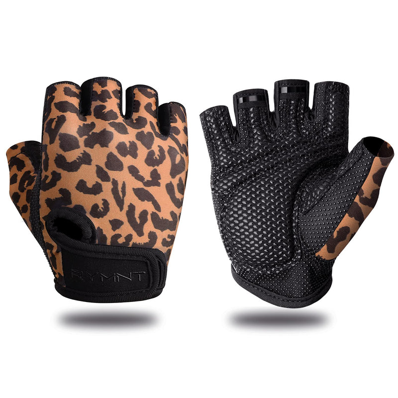 Workout Gloves for Women Men - Weight Lifting Gloves with Full Palm Protection & Extra Grip for Gym,Weightlifting,Fitness,Exercise,Training.Cycling A1-Leopard Medium - NewNest Australia