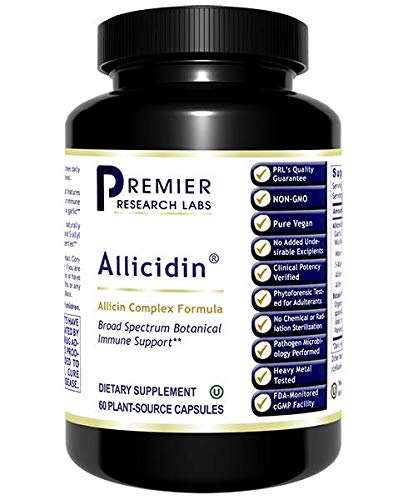 Premier Research Allicidin, 60 Capsules, Broad-Spectrum Botanical Immune Support - NewNest Australia