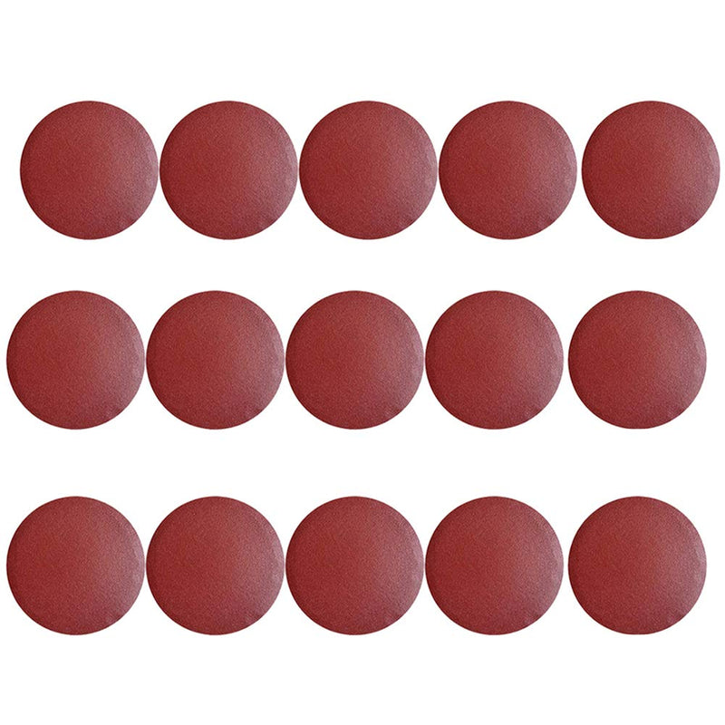 Auniwaig 8-Inch PSA Sanding Disc 80 Grit Aluminum Oxide Self Stick Adhesive Round Shape Sanding Paper NO-Hole for Self Stick Aluminum Oxide Round Sandpaper with Sticky Back 15PCS - NewNest Australia