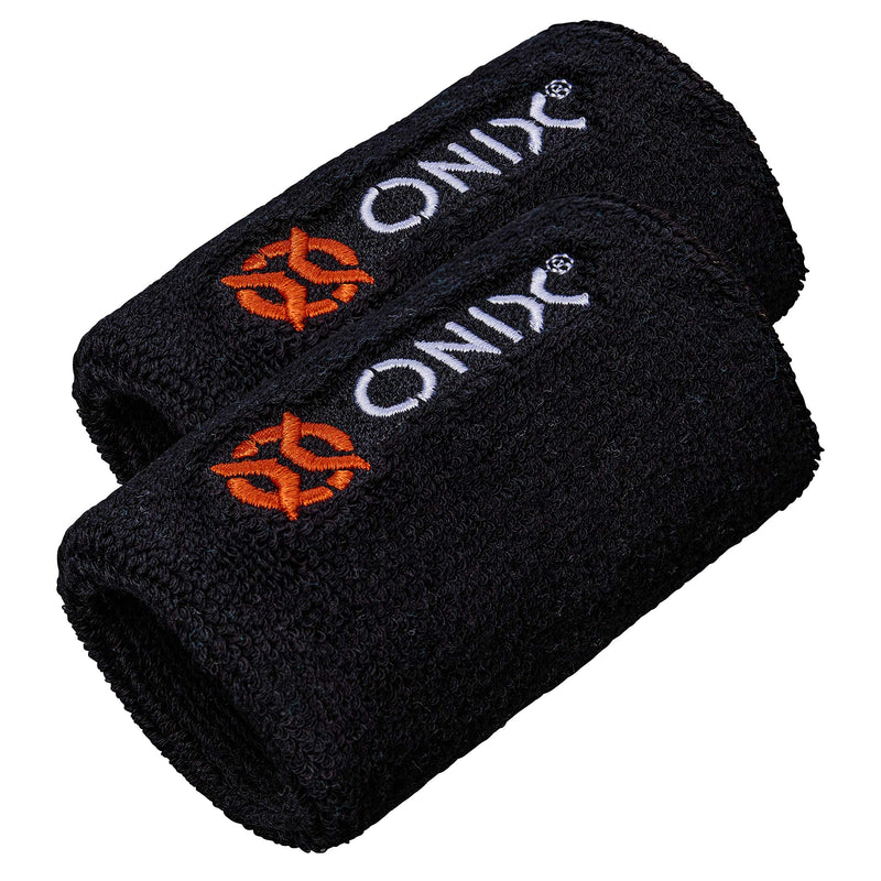 Onix Pickleball Sweat Absorption Wristband — Black - NewNest Australia
