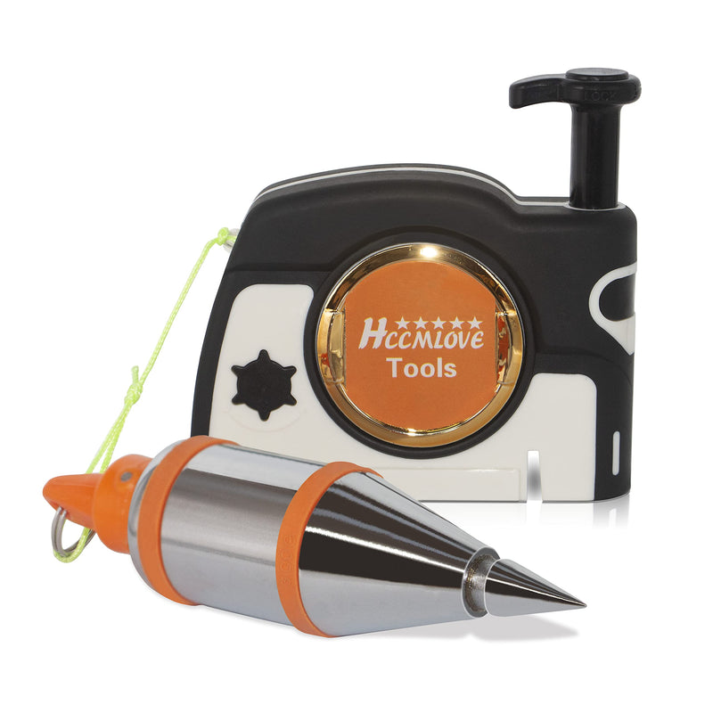 Plumb Bob Magnetic - 10.7 oz(305g) Plumb Rite With 14.5 ft(4.5m) String,Line Reel Used in De Construction Can Automatically Stretch the Line and Quickly Stabilize the Plumbob 10.7oz(305g) 14.5ft(4.5m) - NewNest Australia