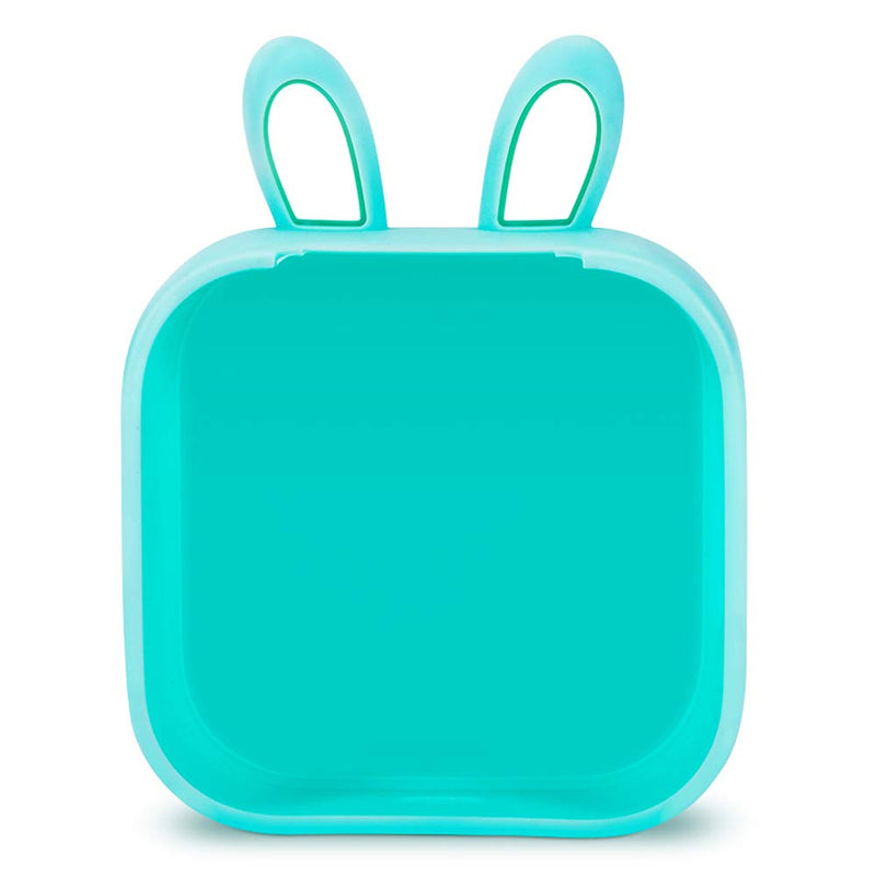 Memoking T02 Protective Case-Bunny Ears Shape Soft Silicone BPA-Free Cute Design Printer Cover, Compatible with T02 Mini Bluetooth Wireless Portable Mobile Pocket Printer, Green - NewNest Australia