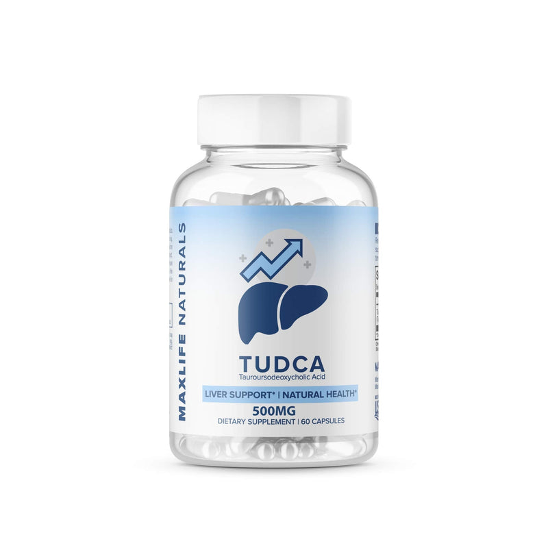 Tudca Liver Support Supplement - Tudca 500mg 60 SERVINGS - Liver Cleanse - Liver Rescue Aid Bile Salts - Tudca Bile Salt - Assist Liver Detox Cleanse Tudca Supplement (Tauroursodeoxycholic Acid) - NewNest Australia