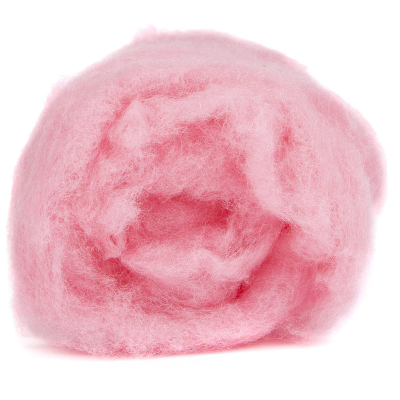 Maori Wool - A Special Blend of New Zealand Wools by DHG for Needle Felting and Wet Felting, Approx 3.5 OZ / 100 gr, Carded Wool Batt, 100% Pure Wool, Color Bubblegum - NewNest Australia