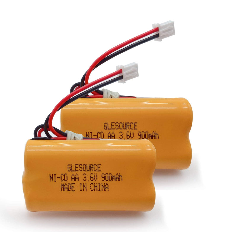 GLESOURCE 3.6V 900mAh Exit Sign Emergency Light Battery Replacement for Exitronix 10010037, Max Power B2-0031 MH468886, Unitech LEDR-1 6200RP, Dantona CUSTOM-318 OSA230, Lowes 253799 (2 Pack) 2PCS 3.6V 900mAh battery - NewNest Australia