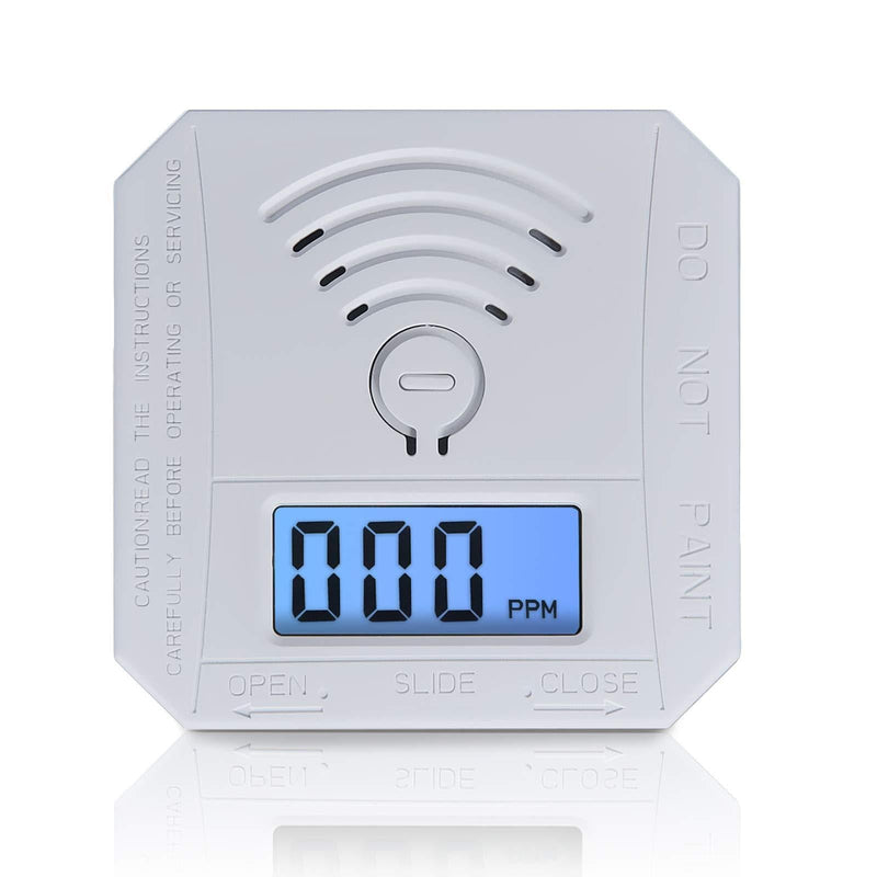 Carbon Monoxide Detector ,CO Gas Monitor Alarm Detector Complies with UL 2034 Standards ,CO Sensor with LED Digital Display for Home,Depot,Battery Powered - NewNest Australia