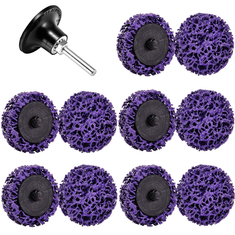 11 Pack 2" Quick Change Easy Strip It Discs for Drill-Strips Paint, Cleans Welds Rust Removal Wheel 11Pack 2" - NewNest Australia
