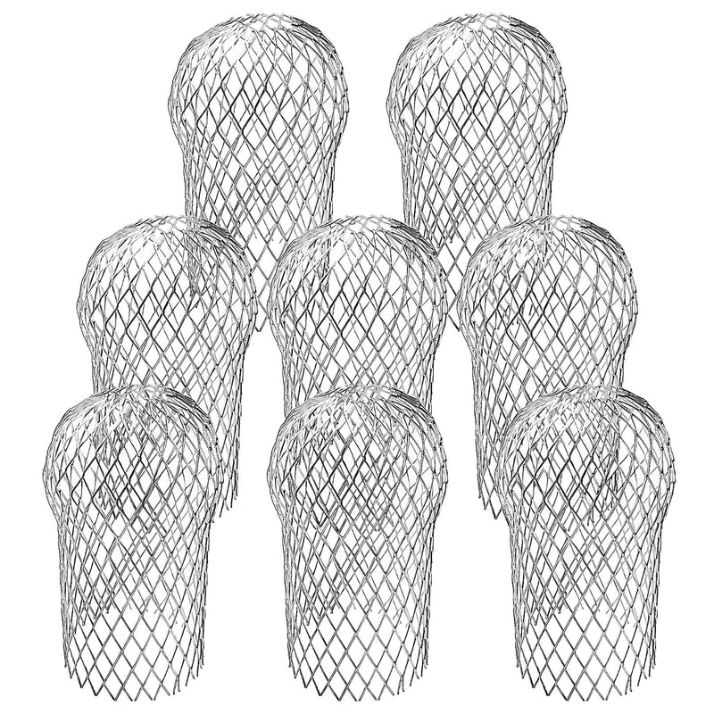 EBaokuup 8 Pack Gutter Guards - 3.5 Inch Expandable Aluminium Filter Strainer, Gutter Strainer Gutter Downspout Protectors for Preventing Blockage Leaves Debris - NewNest Australia