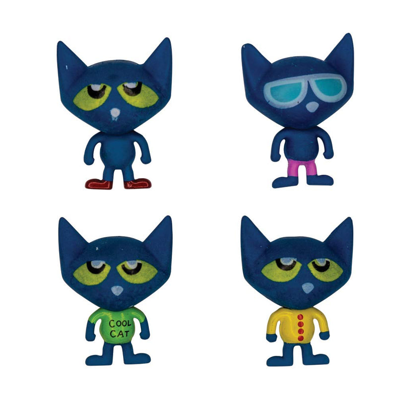 Raymond Geddes Pete the Cat 3D Eraser (Tub of 24) - NewNest Australia
