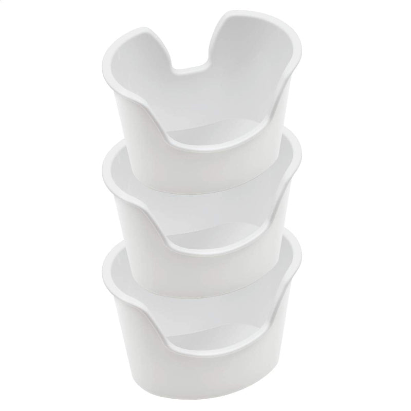 EZY DOSE Ear Wash and Ear Wax Remover Basin, White, 3 Count 3-Count Ear Basin - NewNest Australia