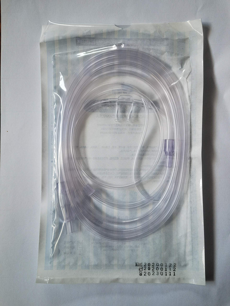 Disposable Oxygen Cannula Tubing with Tapered Nasal Prongs Oxygen Cannulas Soft and Direct Home Medical Oxygen Nasal Cannula Tubing 7 ft - NewNest Australia