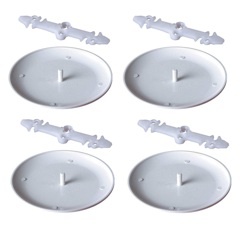 Arlington Industries CP3540-2PK Wall Plates, 2-Pack, White (4-Pack) 4 Pack - NewNest Australia