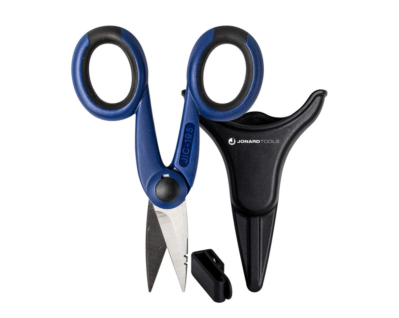 Jonard Tools TK-395 Communication Scissor & Pouch Kit with Stainless Steel Scissors and Molded Tool Pouch Communication Scissors & Pouch - NewNest Australia