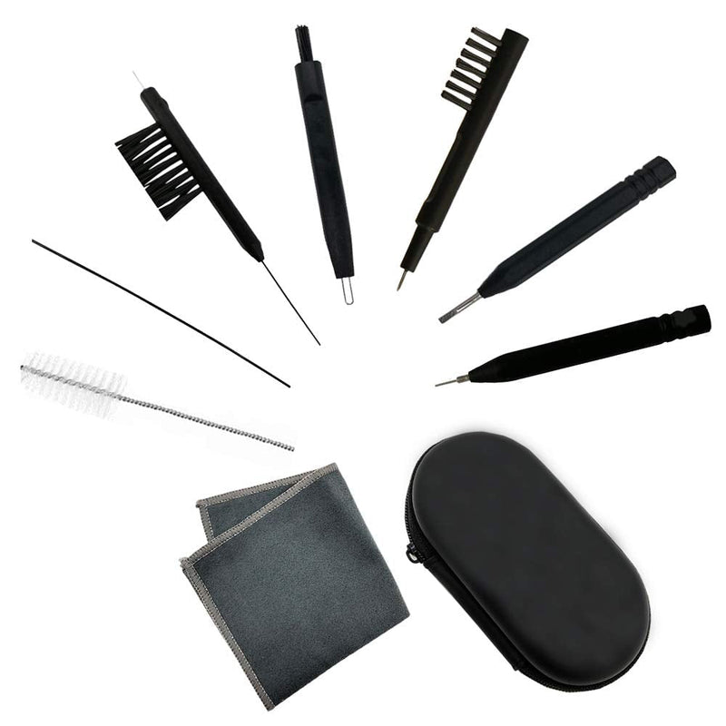 8 pieces hearing aid amplifier cleaning tools, earbuds/Headphones/Airpods cleaner brush kits with case - NewNest Australia