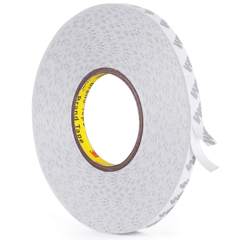 Double Sided Tape, 164FT Length, 0.39 Inch Width Thin Waterproof Mounting Tape, Easy Peel Off Two Sided Tape Foam Tape for Led Strip Lights, Car, Home, Office Decor, Made of 3M Tape - NewNest Australia