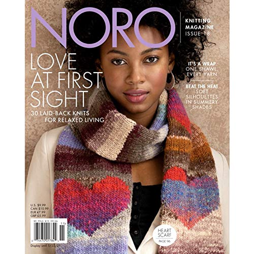 Noro Knitting Magazine 18, Spring-Summer 2021, 30 Patterns - NewNest Australia