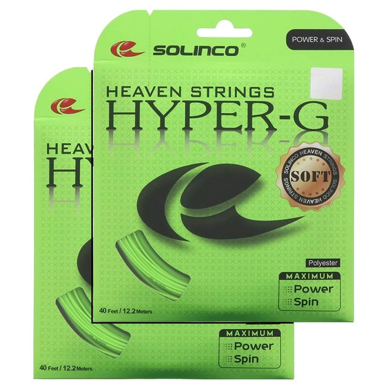 Solinco Hyper-G Soft Tennis String - 2 Packs - Choice of Gauge 16g (1.30) - NewNest Australia