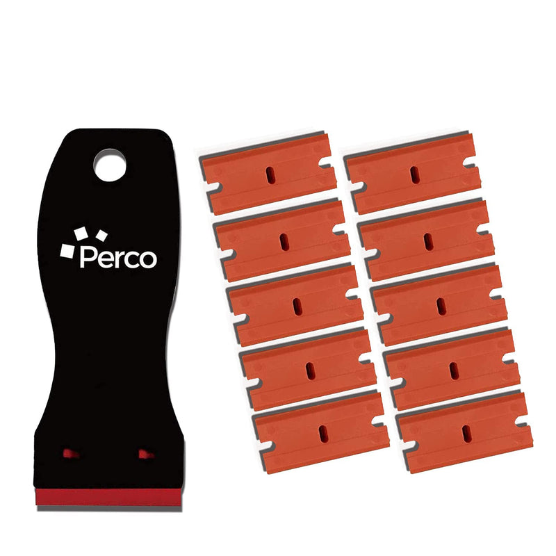 Perco Scraper with Plastic Razor for Removing Labels (Scraper w/Plastic Razor) - NewNest Australia