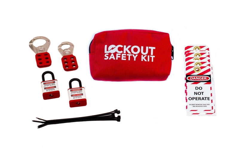 ZING Electrical Lockout Tagout Kit, Safety Padlocks, Hasps, Lockout Tags - NewNest Australia