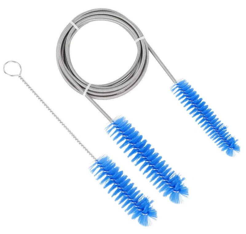 Brush Diameter 15mm 19mm -CPAP Tube Cleaning Brush-Suitable for Most CPAP Hose Type (Blue) Blue - NewNest Australia