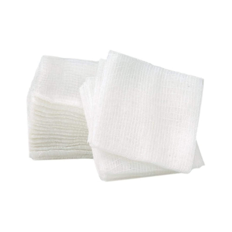 EZGOODZ Cotton Gauze Sponges 4" x 4". Pack of 10 Gauze Dressings 8-ply. Sterile Gauze Pads for Wound Cleaning, Prepping, Debriding, Packing. Non Stick Gauze Squares in Rigid Plastic Tray. 100% Cotton 10 Pack 4" x 4" / 8-ply - NewNest Australia