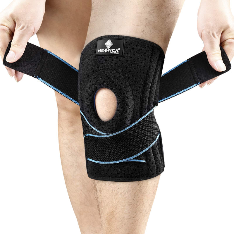 NEENCA Knee Brace with Side Stabilizers & Patella Gel Pads, Adjustable Compression Knee Support Braces for Knee Pain, Meniscus Tear,ACL,MCL,Arthritis, Joint Pain Relief,Injury Recovery-4 Sizes. AC-54 XX-Large - NewNest Australia