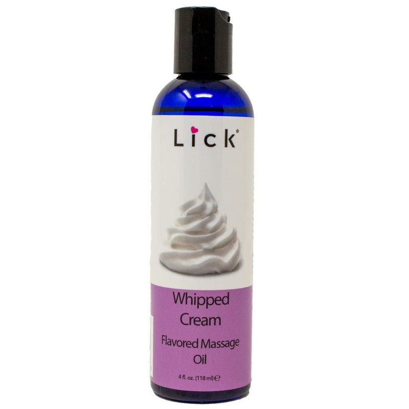 Whipped Cream Flavored Massage Oil for Couples – Edible Massaging Lotion with Vitamin E and Sweet Almond and Coconut Oil is Non Sticky and Gentle on Skin – Natural, Relaxing and Vegan (4 oz) - NewNest Australia