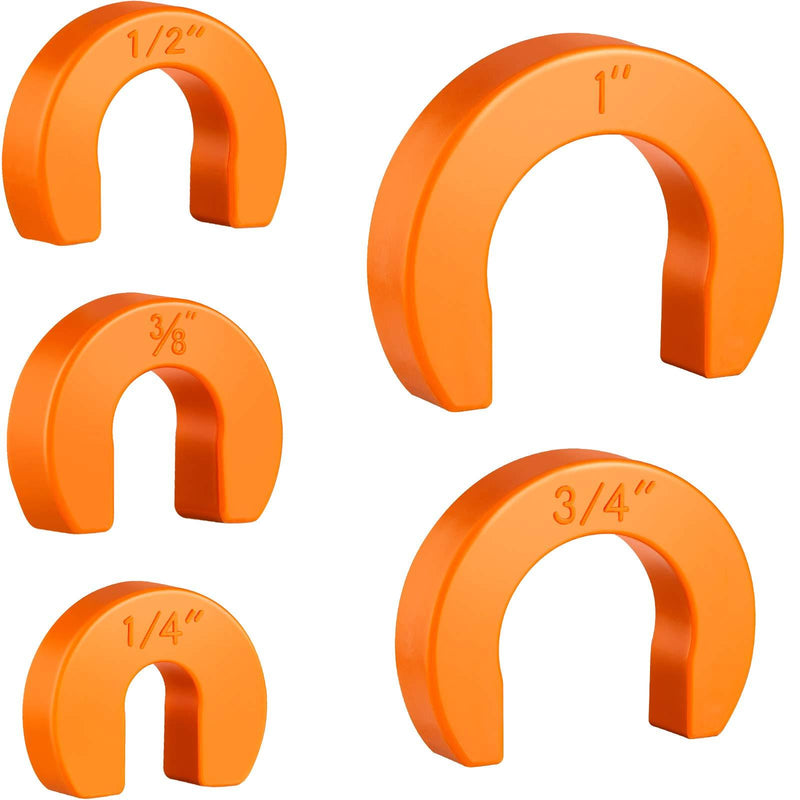 5 Pieces Disconnect Clips Fitting Slip Removal Tools Push-fit Disconnect Tools for Easily Removing Push-fit Fitting, 5 Sizes (1/4 Inch, 3/8 Inch, 1/2 Inch, 3/4 Inch and 1 Inch) - NewNest Australia