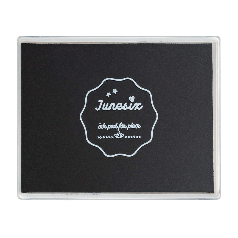 Ink Pad, 5x4'' Washable Stamp Pad for Kids, Black - NewNest Australia