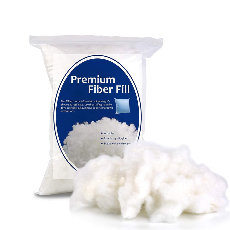 100g/3.5oz Polyester Fiber Fill, Premium Fiber Fill Stuffing, Fluff Stuffing High Resilience Fill Fiber for Stuffed Animal Crafts, Pillow Stuffing, Cushion Stuffing 100g/3.5oz - NewNest Australia