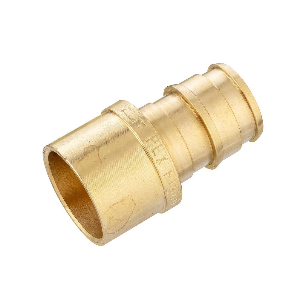 (Pack of 10) EFIELD Pex A Expansion Fitting 1/2"x 1/2" Female Sweat Adapter,F1960 Lead Free Brass-10 Pieces - NewNest Australia