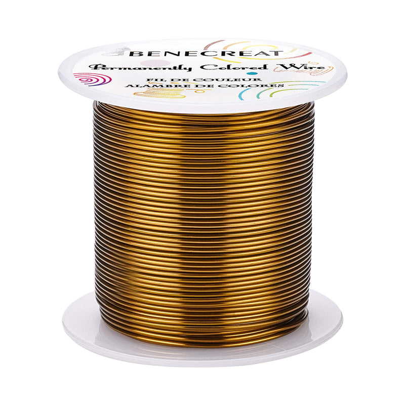 BENECREAT 18 Gauge 32 Yards Jewelry Beading Wire Tarnish Resistant Copper Wire for Beading Wrapping and Other Jewelry Craft Making, Antique Bronze - NewNest Australia